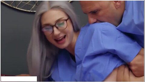 Nurse’s uniform barely contains her wild side